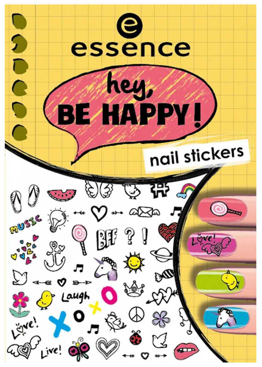 

Наклейки для ногтей essence Hey, Be Happy Nail Stickers