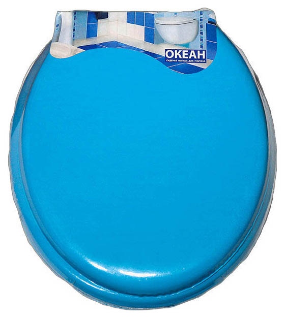 Крышка-сиденье для унитаза Европласт Океан mix мягкое, Голубой аромадиффузор eyfel parfum океан 100 мл