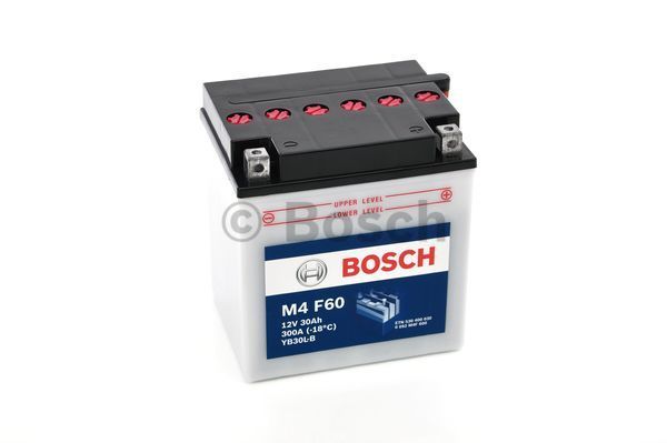 фото Аккумулятор автомобильный bosch 0 092 m4f 600 30 ач