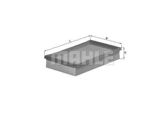 фото Фильтр воздушный knecht lx 663 mahle/knecht