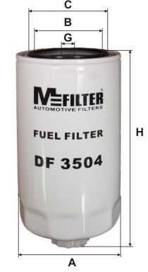 

Фильтр топливный MFILTER DF 3504