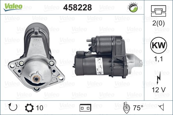 

Стартер Valeo 458228