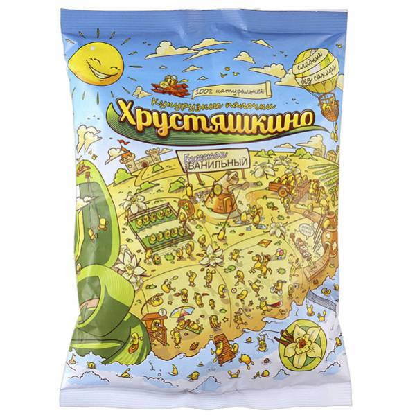 

Кукурузные палочки Хрустяшкино