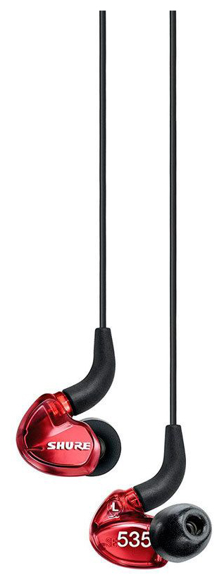 

Наушники SHURE WIRED SE535 Red, SE535