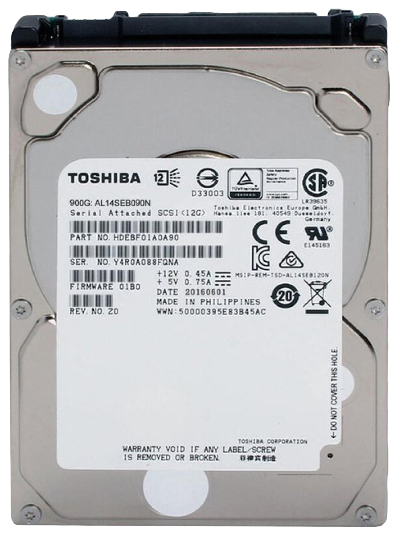 фото Внутренний жесткий диск toshiba 900gb (al14seb090n)