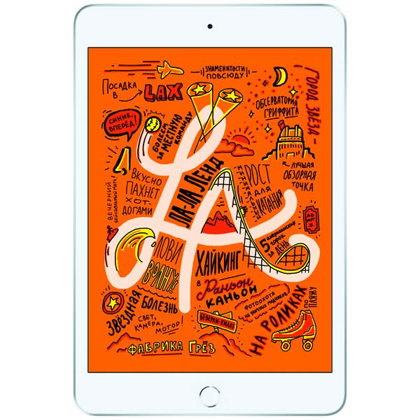 фото Планшет apple ipad mini (2019) wi-fi 7.9 64 gb silver (muqx2ru/a)