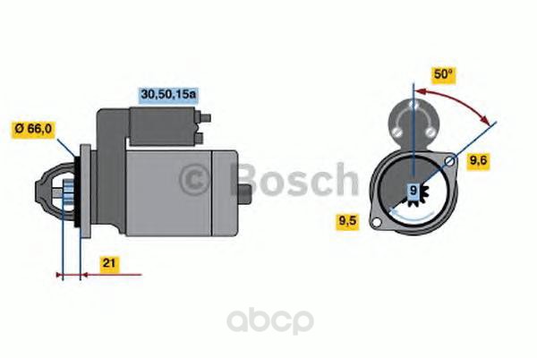 

Стартер BOSCH 0986012881