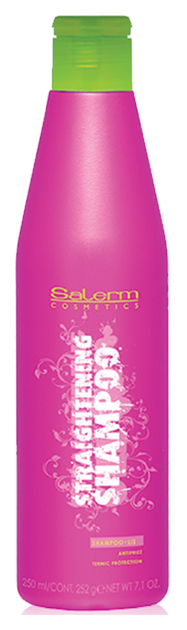 Шампунь Salerm Straightening Shampoo для выпрямления волос 255 мл шампунь для седых и светлых волос silver blast shampoo пк908 300 мл