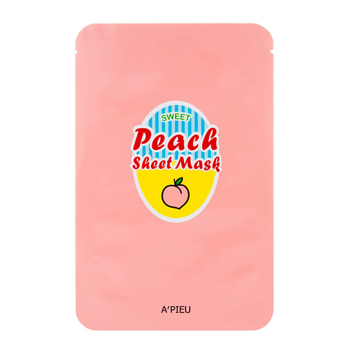 Маска для лица APIEU Peach  Yogurt Sheet Mask 23 гр