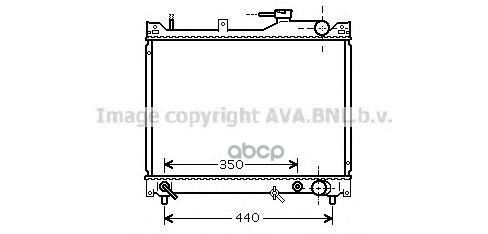 

Радиатор системы охлаждения Ava SZ2101