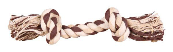 фото Грейфер для собак trixie веревка с узлом, цветная, 22 см