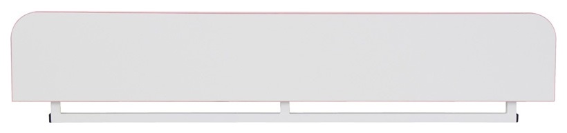 Надстройка к парте Polini Кids City Задняя D2 120х20 см Белый-розовый