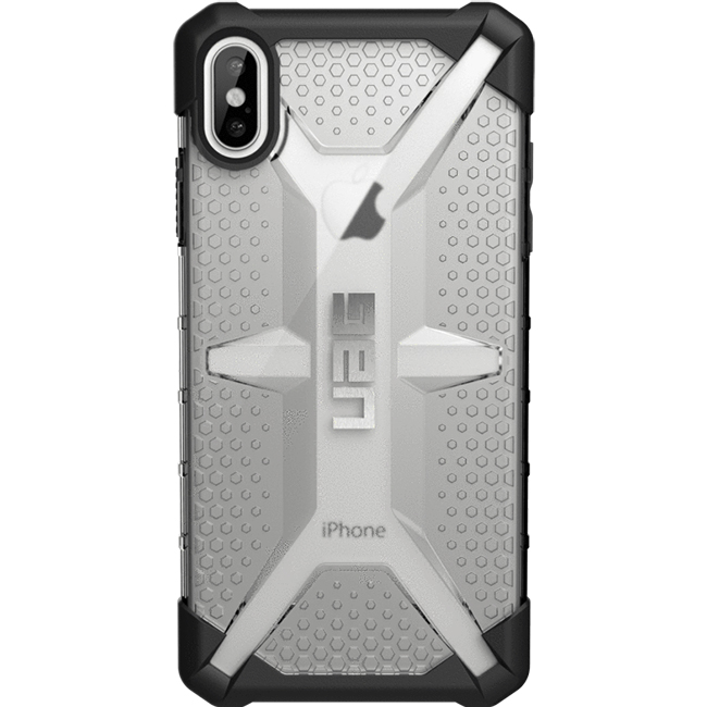 фото Чехол uag для apple iphone xs max transparent/grey (111103114343)