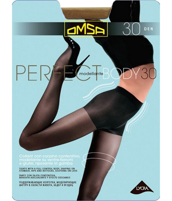 

Колготки женские Omsa PERFECT BODY телесные  (L, Бежевый, PERFECT BODY