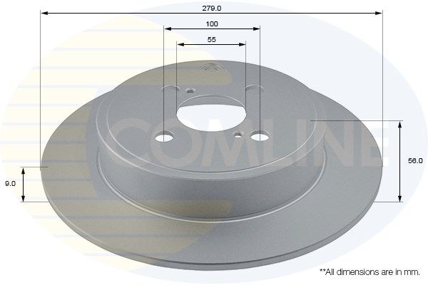 фото Тормозной диск comline adc01116