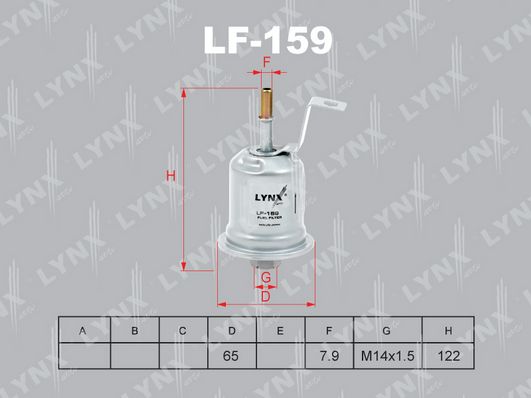 фото Топливный фильтр lynxauto lf-159