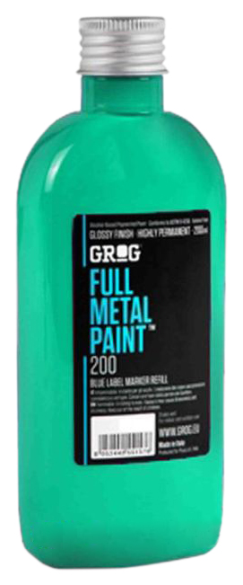 Краска для маркеров Grog Full Metal Paint Зеленый 200 мл