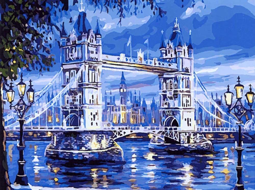 

Картина по номерам Paintboy Лондонский мост, 40x50 см, Лондонский мост