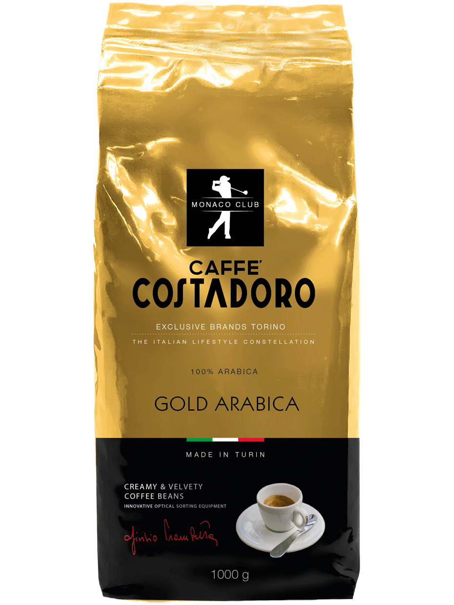 Кофе в зернах  Costadoro Gold Arabica 1000 г