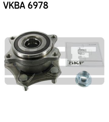 фото Комплект подшипника ступицы колеса skf vkba 6978