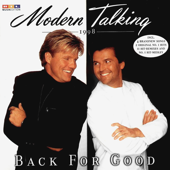 фото Modern talking ‎ back for good (cd) bmg