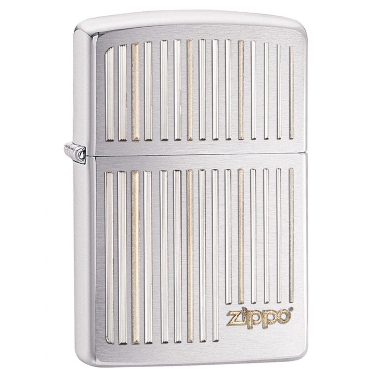 

Бензиновая зажигалка Zippo Vertical Lines Brushed Chrome, Vertical Lines