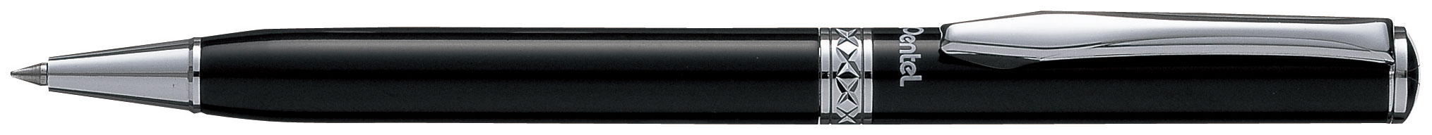 

Ручка шариковая автоматическая Pentel "Sterling B811-A-A", черная, 0,4 мм