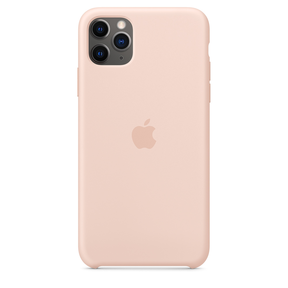 фото Чехол apple для iphone 11 pro max silicone case - pink sand