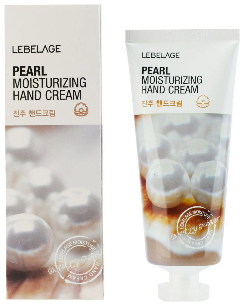 Крем для рук Lebelage Pearl Moisturizing Hand Cream lebelage пептидный крем для лица с жемчугом solution pearl illuminating cream 50