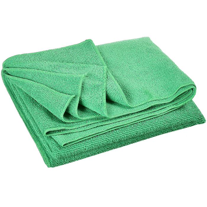 

Тряпка из микрофибры зеленая 75х100 см 280 г/м2