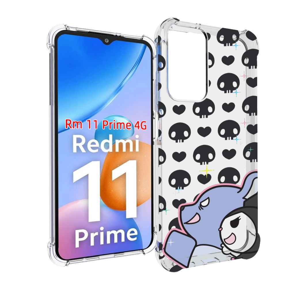 

Чехол MyPads злые-мини-животные детский для Xiaomi Redmi 11 Prime 4G, Прозрачный, Tocco