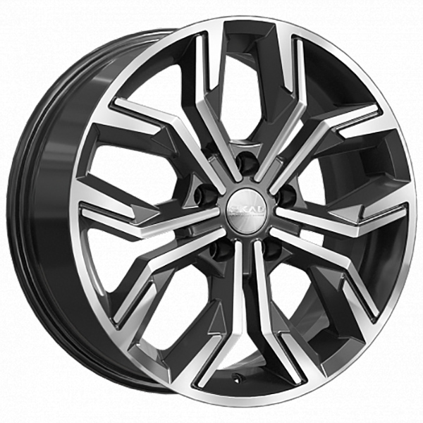 

Колесный диск SKAD Амиата (A) 7xR17 ET45 5*114.3 D60.1, Черный;серебристый
