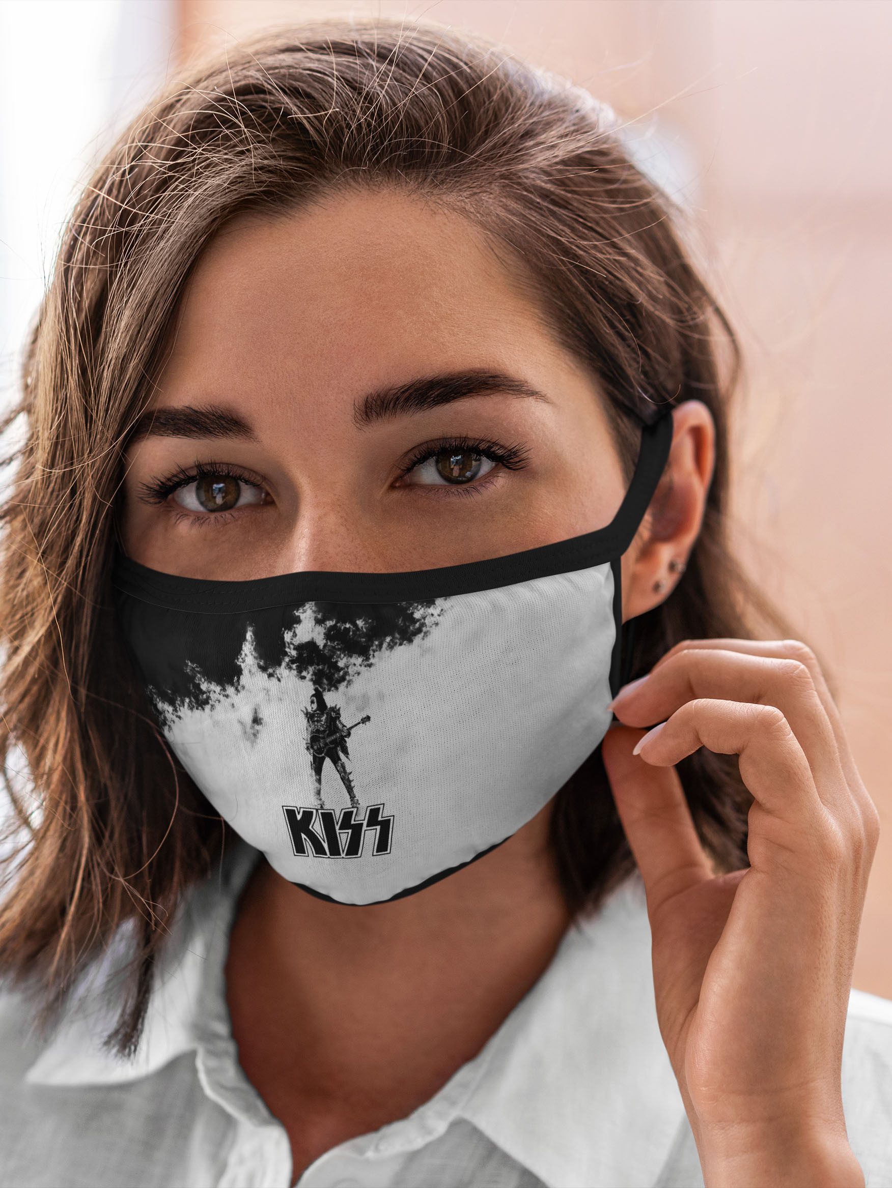 

Многоразовая маска унисекс Burnettie Kiss, Разноцветный, Kiss