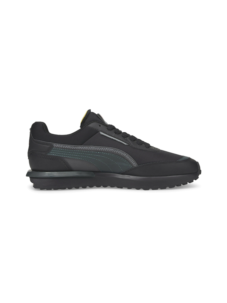 

Кроссовки унисекс PUMA City Rider Ripstop черные 9.5 UK, City Rider Ripstop
