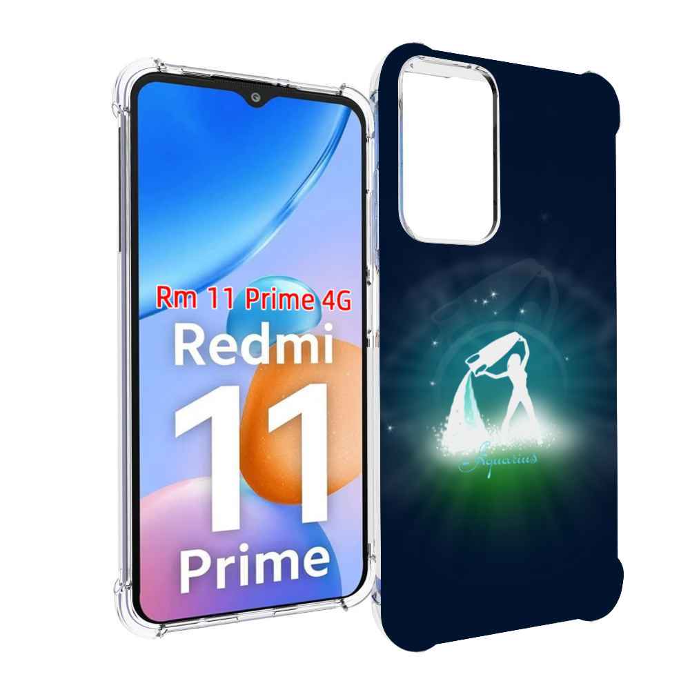 

Чехол MyPads знак зодиака водолеи 1 для Xiaomi Redmi 11 Prime 4G, Прозрачный, Tocco