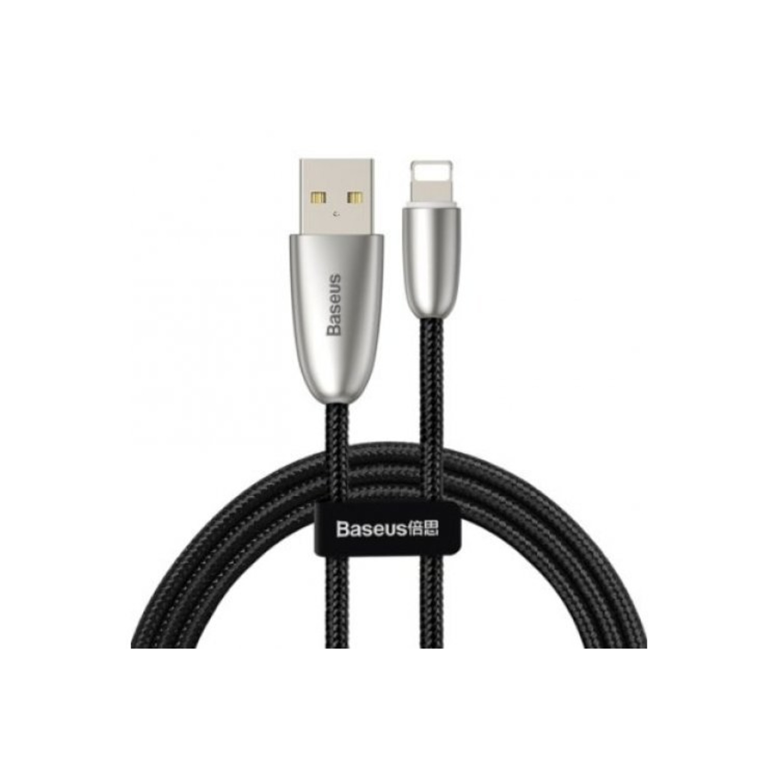 

Кабель Lightning Baseus 1 метр чёрный CALHJ-A01, Baseus Torch Series Data Cable CALHJ-A01