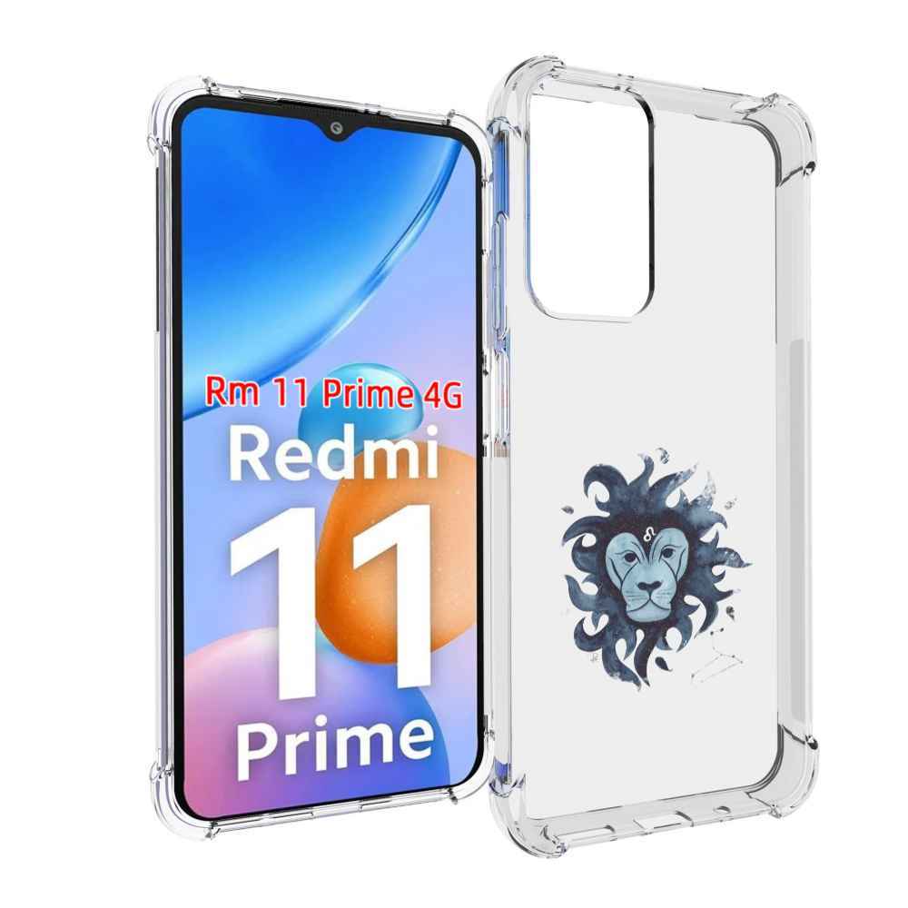 

Чехол MyPads знак зодиака лев 5 для Xiaomi Redmi 11 Prime 4G, Прозрачный, Tocco