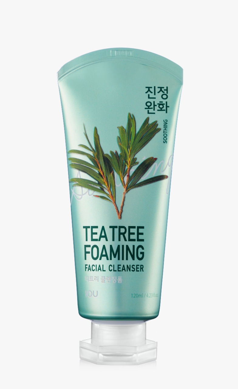 

Пенка для умывания IOU foaming facial cleanser - Tea Tree - Чайное дерево