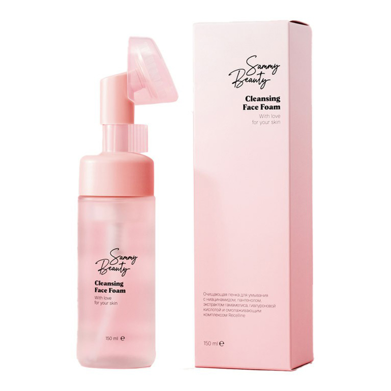 фото Пенка для умывания sammy beauty cleansing face foam 150 мл