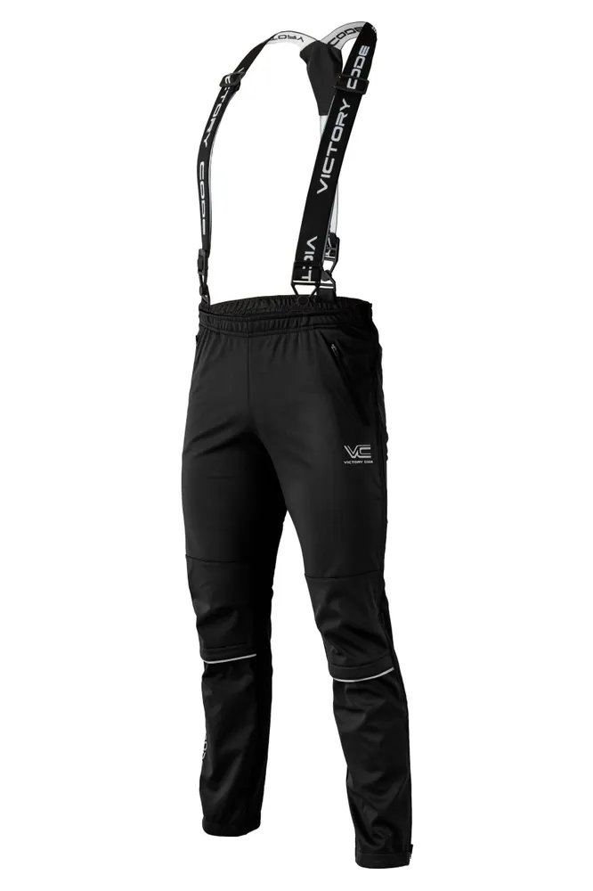 

Спортивные брюки унисекс Victory Code Trousers черные XXL, Черный, Trousers
