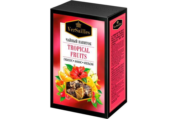 «VerSailles», напиток чайный «Tropical Fruits», 80 г