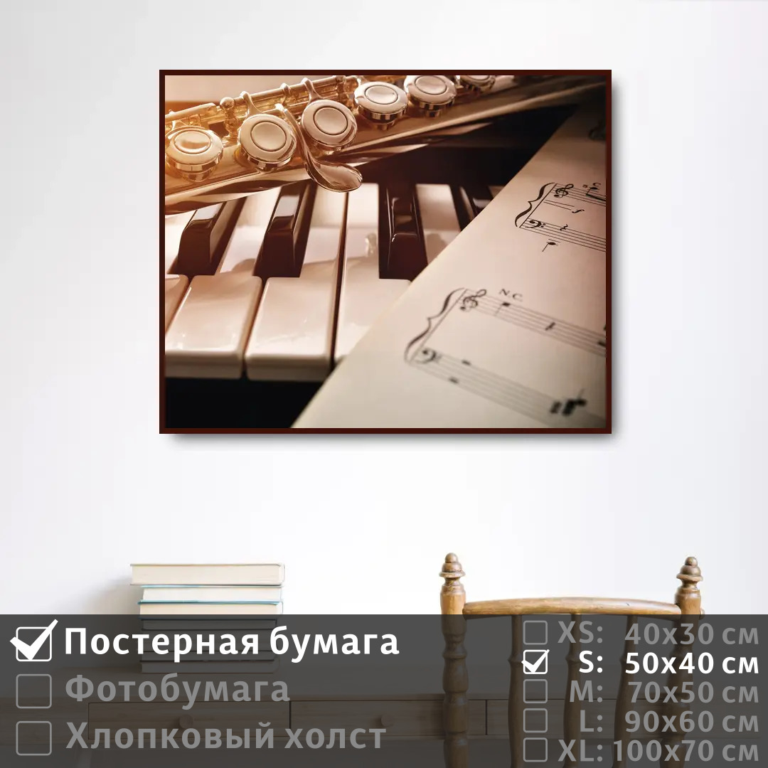 

Постер на стену ПолиЦентр Для музыкантов 50х40 см, ДляМузыкантов