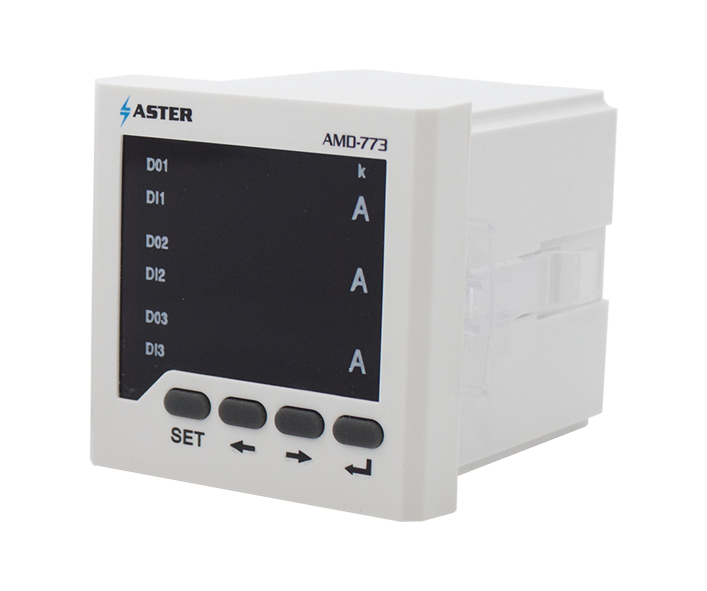 

Амперметр цифровой трехфазный Aster AMD-773 0-9999А (трансформаторный)
