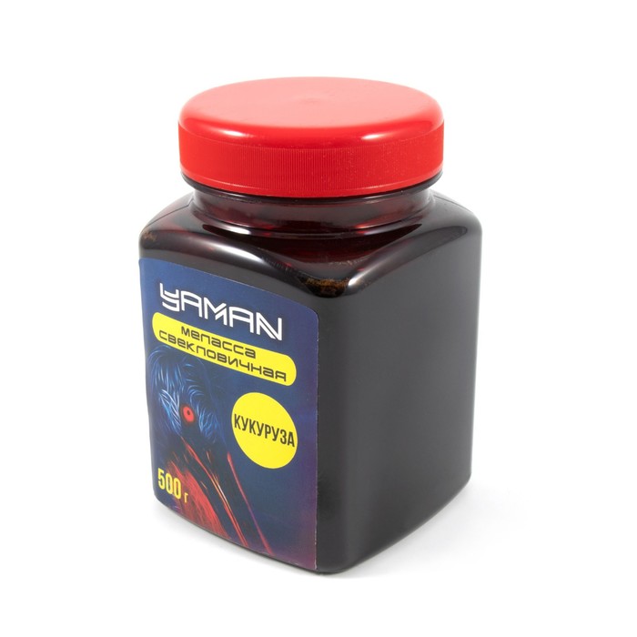 Меласса свекловичная Yaman, Кукуруза, 500 г.