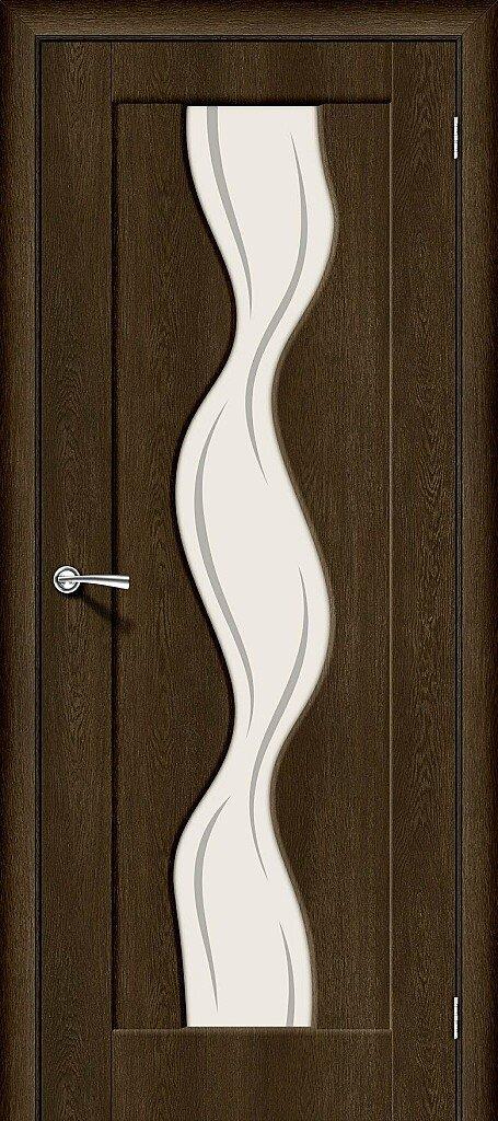 

Дверь Вираж-2 Dark Barnwood Art Glass Браво, Bravo 200*60