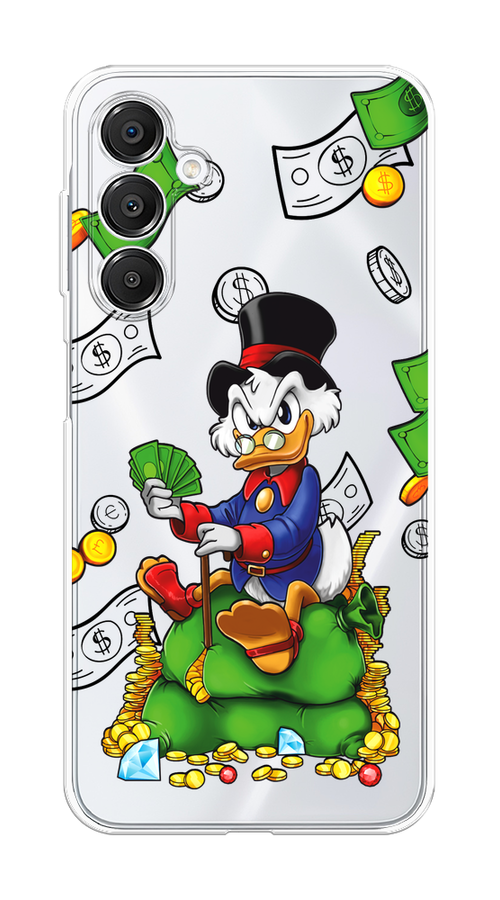 

Чехол на Samsung Galaxy A16 "Scrooge Richness", Черный;синий;зеленый, 2110250-1
