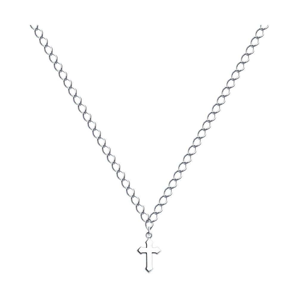 

Колье из серебра 40 см SOKOLOV 94070591, 94070591