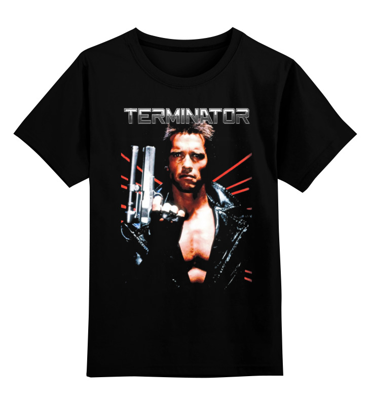 

Футболка детская Printio Terminator цв. черный р. 104, Terminator