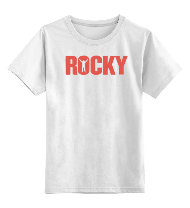 

Футболка детская Printio Rocky balboa цв. белый р. 104, Rocky balboa