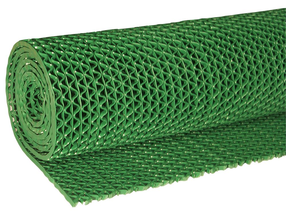 Противоскользящее покрытие ZIG Z (Зиг-Заг) 1,2x3м  h5 мм, Зеленый